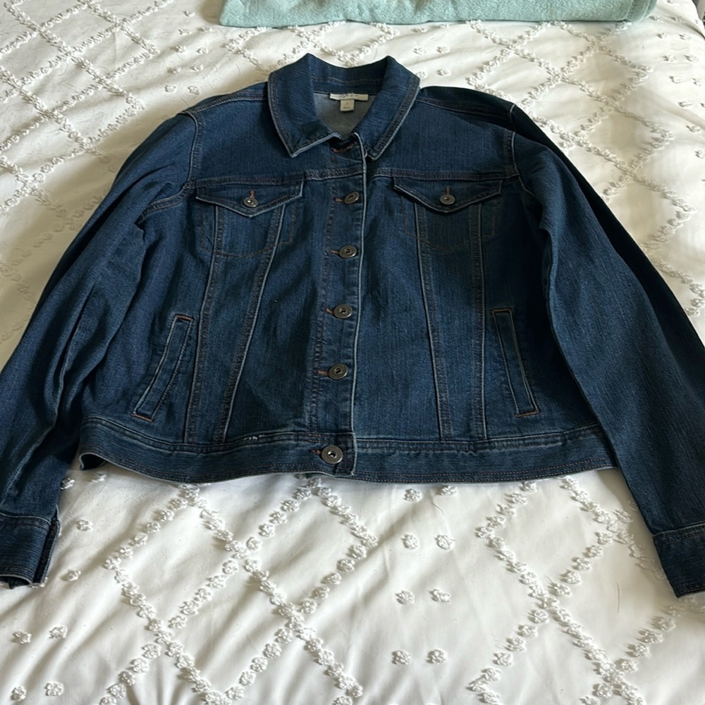 Style and Co large Jean jacket